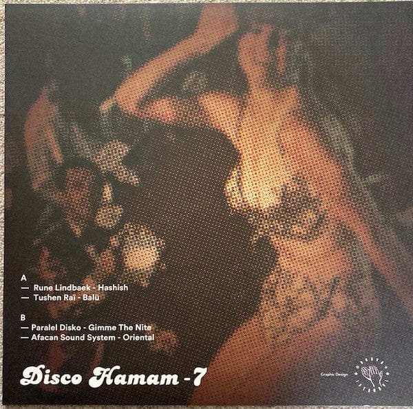 Various – Disco Hamam - 7 (12", Disco Hamam, 2021) Back Cover