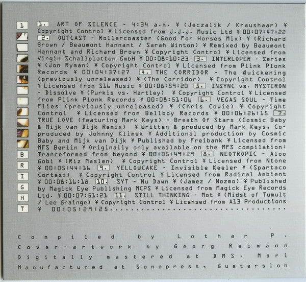 Various - Dream Injection 4 (Bright / Dark) (2xCD) Sub Terranean,Sub Terranean,Sub Terranean CD 4001617475225