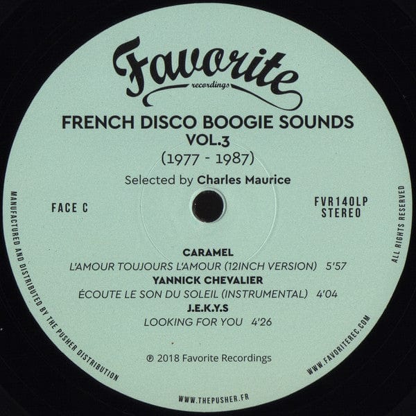 Various – French Disco Boogie Sounds Vol. 3 (1977-1987) (2xLP, Gatefold, Favorite Recordings, 2018) Image 5