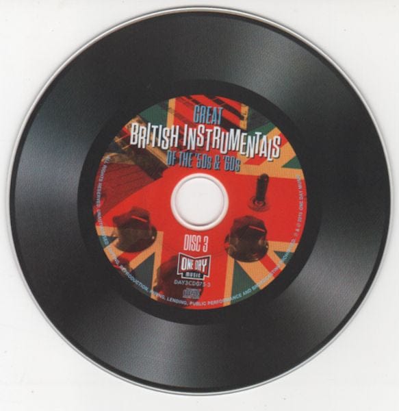 Various - Great British Instrumentals Of The '50s & '60s (3xCD) One Day Music CD 5060259820755