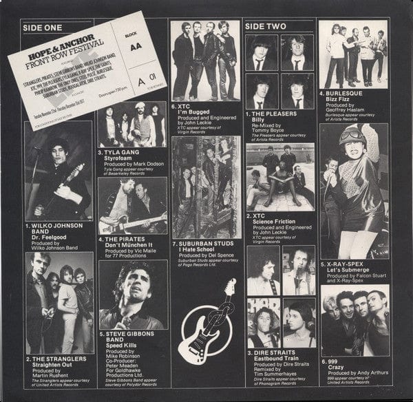 Various - Hope & Anchor Front Row Festival (2xLP, Alb) Warner Bros. Records, Warner Bros. Records