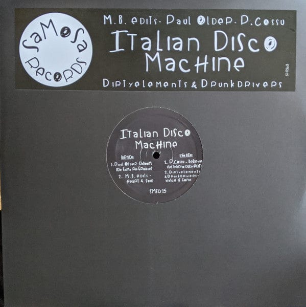 Various - Italian Disco Machine (12", EP, 180) Samosa Records