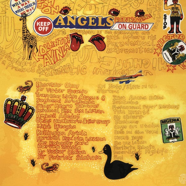 Various – Lagos All Routes (2xLP, Honest Jon's Records, 2005) Back Cover
