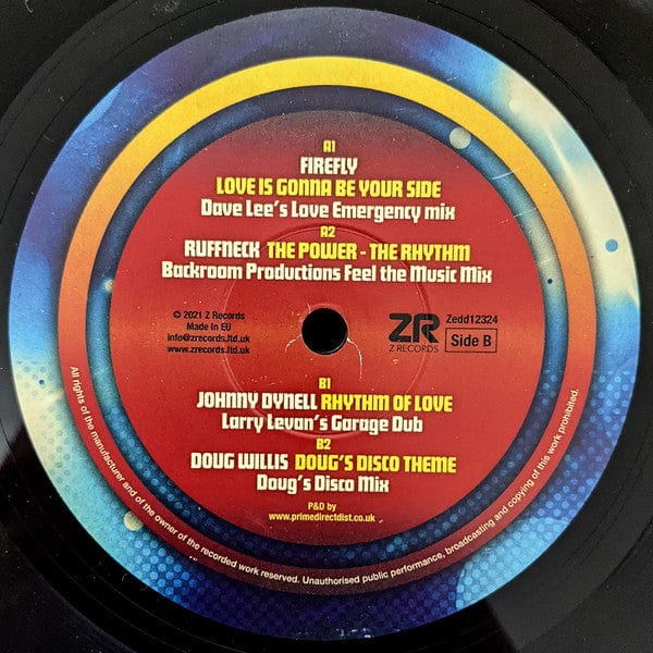Various – Life's Better With Disco (Album Sampler) (12", Z Records, 2021) Back Cover