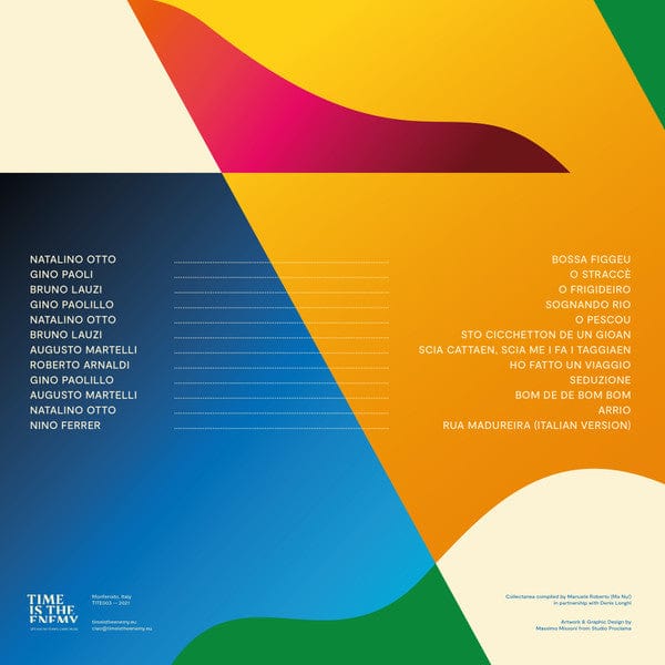 Various - Liguria Transatlantica - Bossa Figgeu (LP) Time Is The Enemy Vinyl 8018344000039