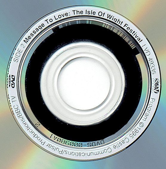 Various – Message To Love - The Isle Of Wight Festival - The Movie (DVD, SMV Enterprises, 1997) Image 5