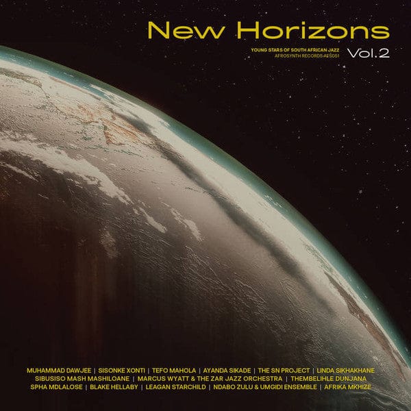 Various – New Horizons Vol. 2 (2xLP, Afrosynth Records, 2021) Front Cover