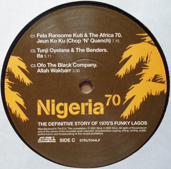 Various – Nigeria 70 (The Definitive Story of 1970's Funky Lagos) (3xLP, Strut, 2012) Image 5