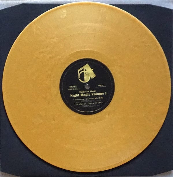 Various – Night Magic Vol. I - The Disco Mixes 2020 (12", Gold, Studio 54 Music, 2020) Image 4