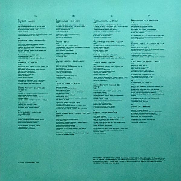 Various – Outro Tempo II (Electronic And Contemporary Music From Brazil, 1984-1996) (2xLP, Music From Memory, 2019) Image 3