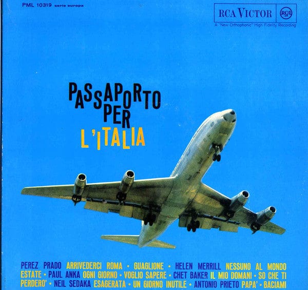 Various – Passaporto Per L'Italia (LP, Dialogo, 2023) Front Cover