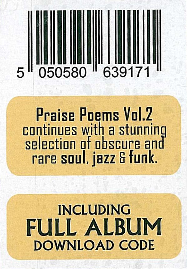 Various – Praise Poems Volume 2 (2xLP, Tramp Records, 2015) Image 8