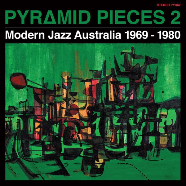 Various – Pyramid Pieces 2 (Modern Jazz Australia 1969-1980) (LP, The Roundtable, 2021) Front Cover