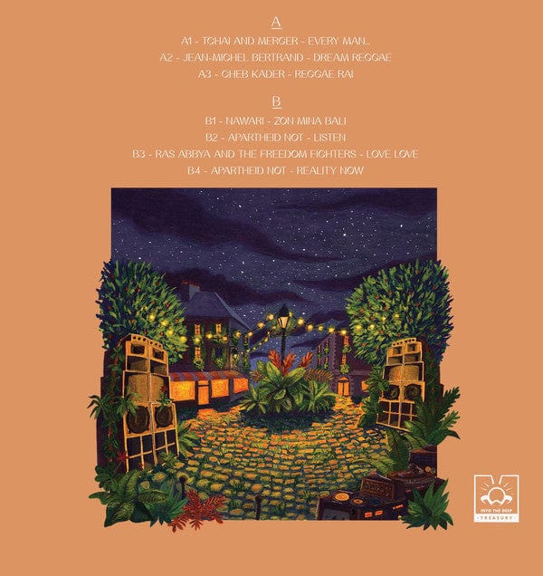 Various – Riddim Poetry (LP, Into The Deep Treasury, 2021) Back Cover