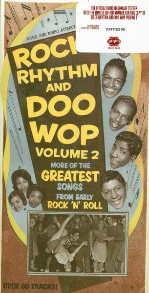 Various – Rock, Rhythm And Doo Wop Volume 2 (3xCD, Rhino Handmade, 2001) Front Cover