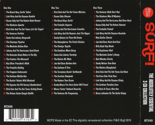 Various - Surf! (3xCD) Big3 CD 805520131032