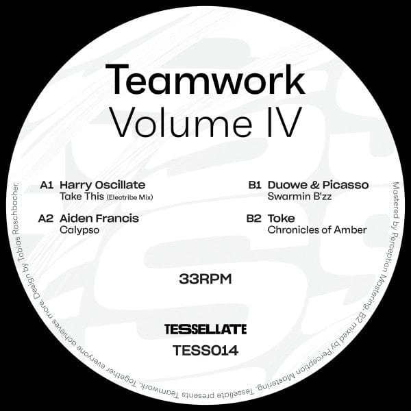 Various - Teamwork Vol. IV (12") Tessellate Vinyl
