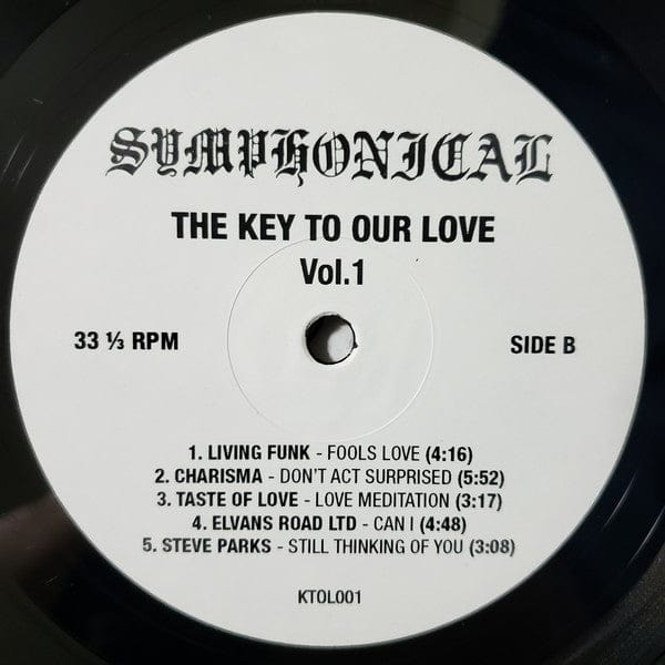 Various - The Key To Our Love Volâ.â1 (LP, Comp) on Symphonical at Further Records