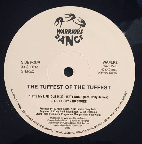 Various – The Tuffest Of The Tuffest (2019 Edition) (2x12", Warriors Dance, 2019) Image 5