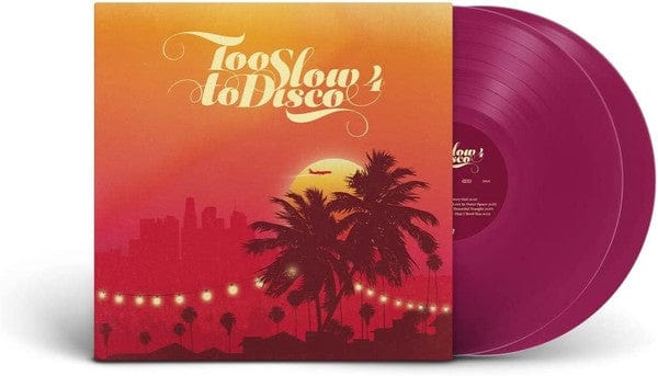 Various – Too Slow To Disco 4 (2xLP, Violet Vinyl, How Do You Are?, 2022) Back Cover