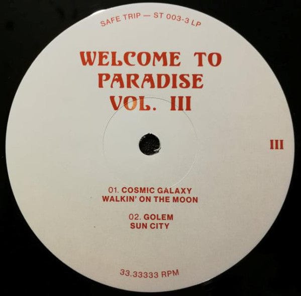 Various – Welcome To Paradise Vol. III: Italian Dream House 90-94 (2xLP, Safe Trip, 2018) Image 5