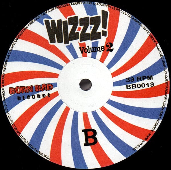 Various - Wizzz! Volume 2 (LP) Born Bad Records Vinyl 5413356368215