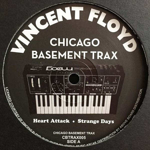 Vincent Floyd - Heart Attack on Chicago Basement Trax at Further Records
