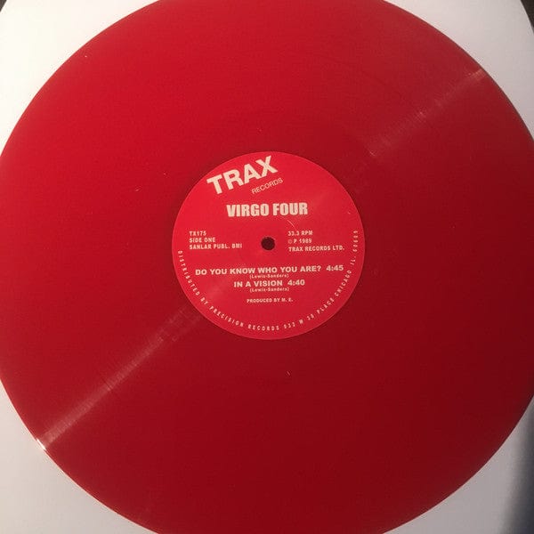 Virgo Four – Do You Know Who You Are? (12", Red, Trax Records, 2020) Front Cover