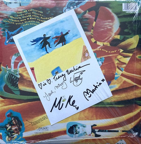 Voice Of The Beehive – Let It Bee (LP, Yellow, London Records, 2022) Back Cover