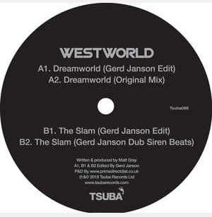 Westworld – Gerd Janson Edits (12", Tsuba Records, 2018) Back Cover