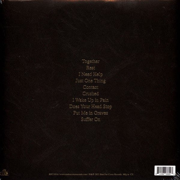 Wicca Phase Springs Eternal – Suffer On (2xLP, Purple & Cream, Run For Cover Records, 2021) Back Cover