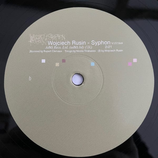 Wojciech Rusin – Syphon (LP, AD 93, 2022) Image 4