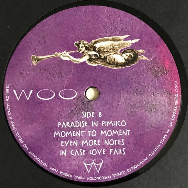 Woo (3) - Paradise In Pimlico (LP) Quindi Records Vinyl 4251804127288