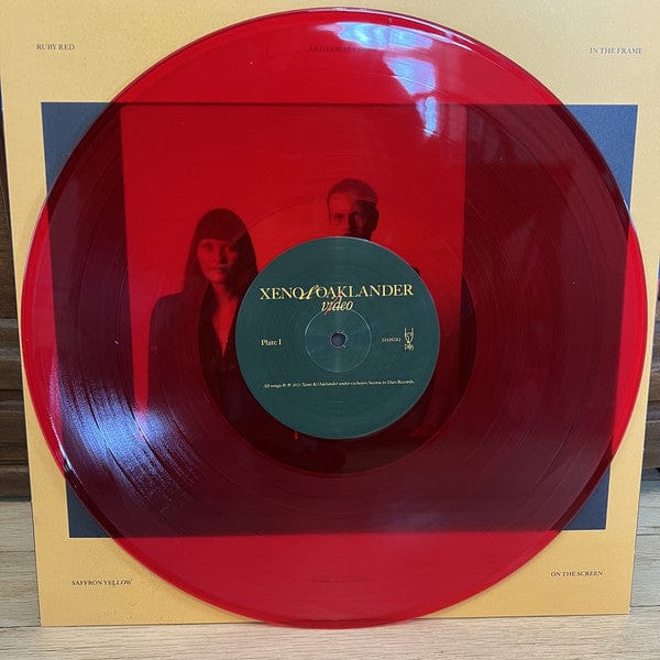 Xeno & Oaklander – Vi/deo (LP, Red, Dais Records, 2021) Image 5