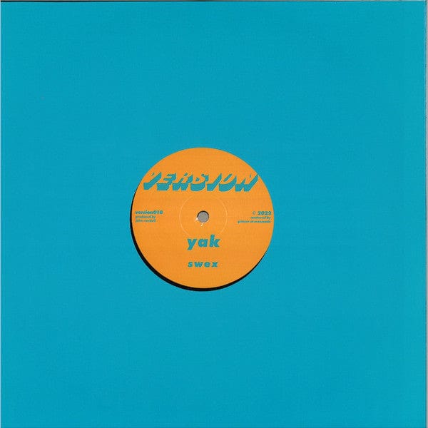 Yak – Swex / Balmora Blue (12", Version, 2022) Front Cover