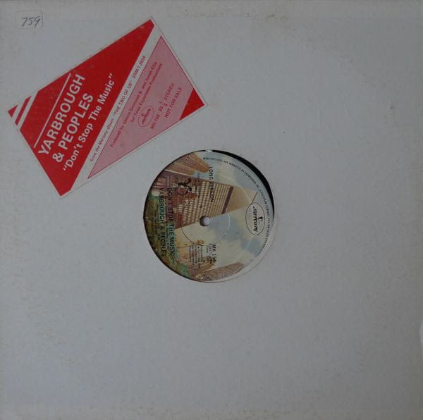 Yarbrough & Peoples - Don't Stop The Music (12") Mercury Vinyl