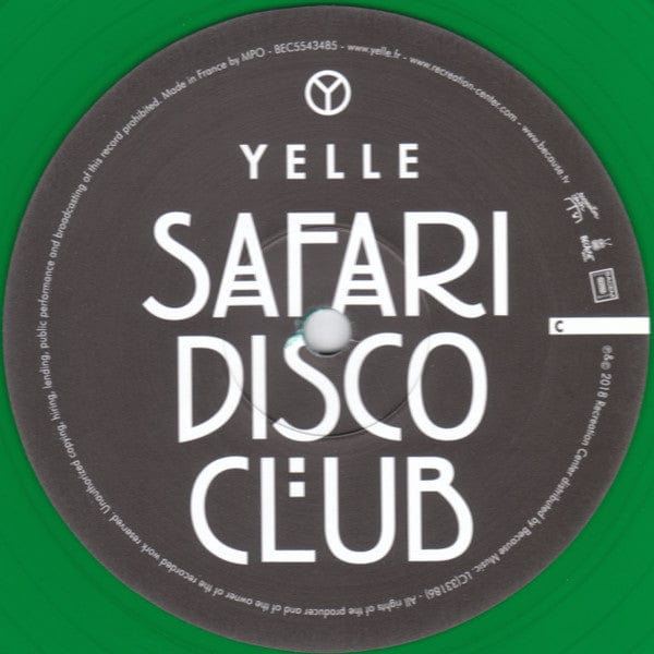 Yelle – Safari Disco Club (LP+LP, Green+Green Translucent, Because Music, 2018) Image 5