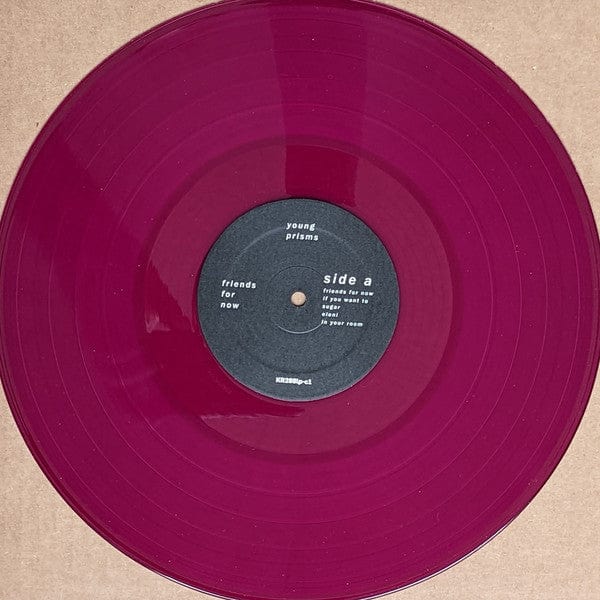 Young Prisms – Friends For Now (LP, Purple Translucent, Kanine Records, 2022) Image 5