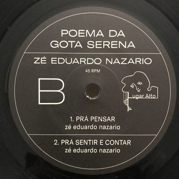 Zé Eduardo Nazario – Poema Da Gota Serena (LP, Lugar Alto, 2019) Image 5