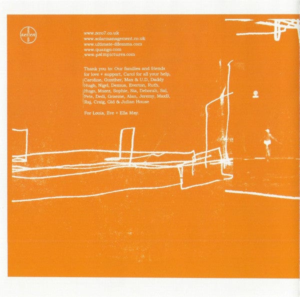 Zero 7 – Simple Things (CD, Quango Records, 2001) Image 5