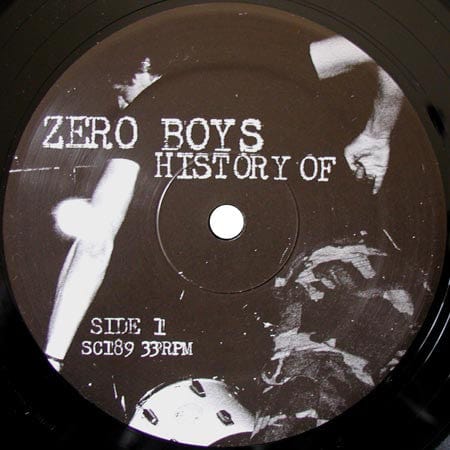 Zero Boys – History Of (LP, Secretly Canadian, 2009) Image 5
