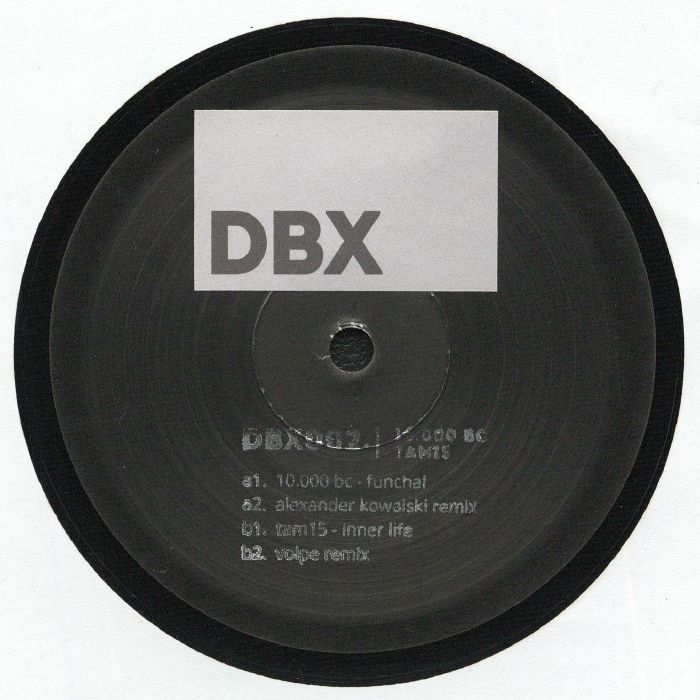 10.000 BC / Tam15 – DBX002 (12", .defaultbox, 2026) Front Cover