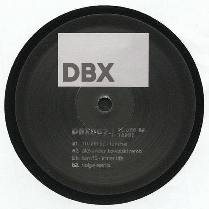 10.000 BC / Tam15 – DBX002 (12", .defaultbox, 2026) Front Cover
