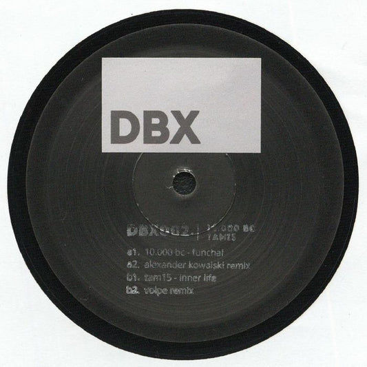 10.000 BC / Tam15 – DBX002 (12", .defaultbox, 2026) Front Cover