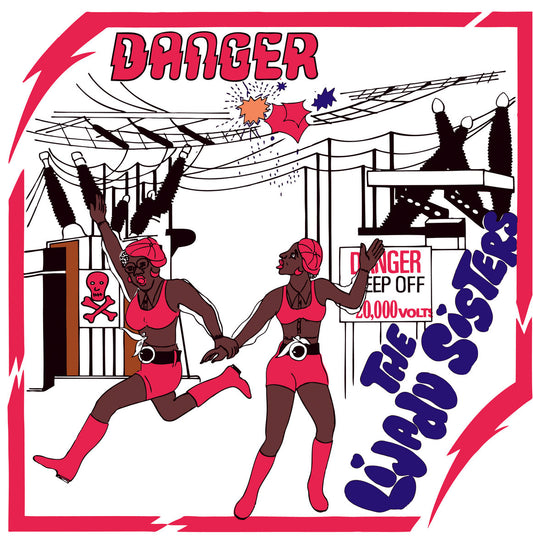 The Lijadu Sisters – Danger (LP, Telepathy Blue, Numero Group, 2025) Front Cover