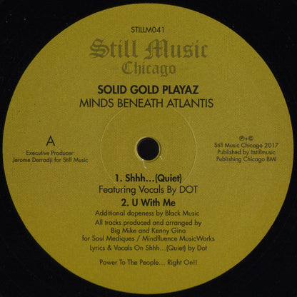 Solid Gold Playaz : Minds Beneath Atlantis  (12", RE)