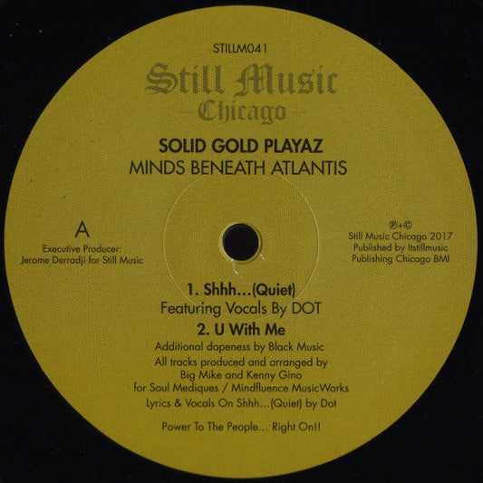 Solid Gold Playaz : Minds Beneath Atlantis  (12", RE)