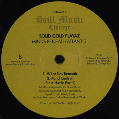 Solid Gold Playaz : Minds Beneath Atlantis  (12", RE)