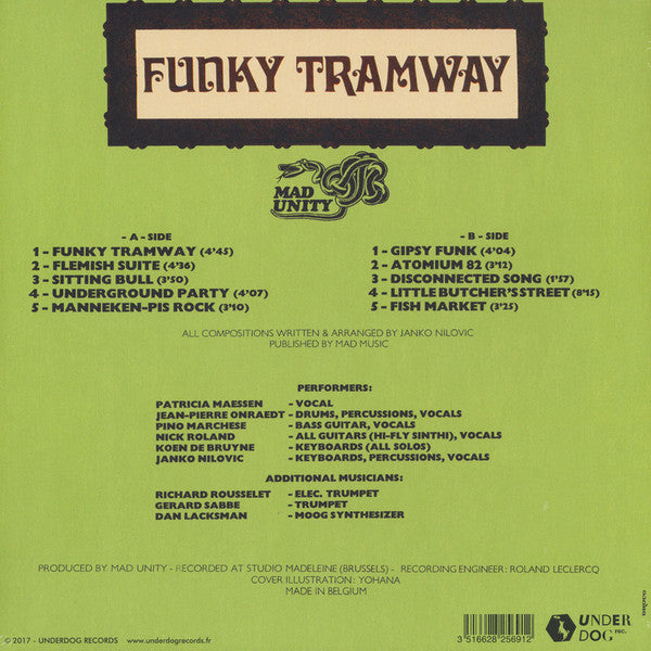 Janko Nilovic - Mad Unity : Funky Tramway (LP, Album, RE)