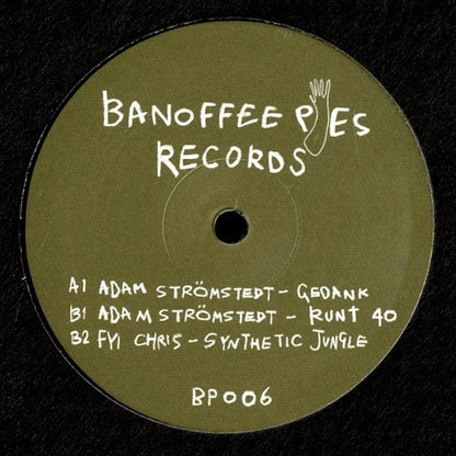 Adam Strömstedt / FYI Chris : Synthetic Jungle - BP006 (12", EP)